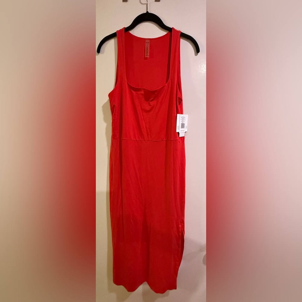 Beyond yoga candy apple red getaway dress- NWT